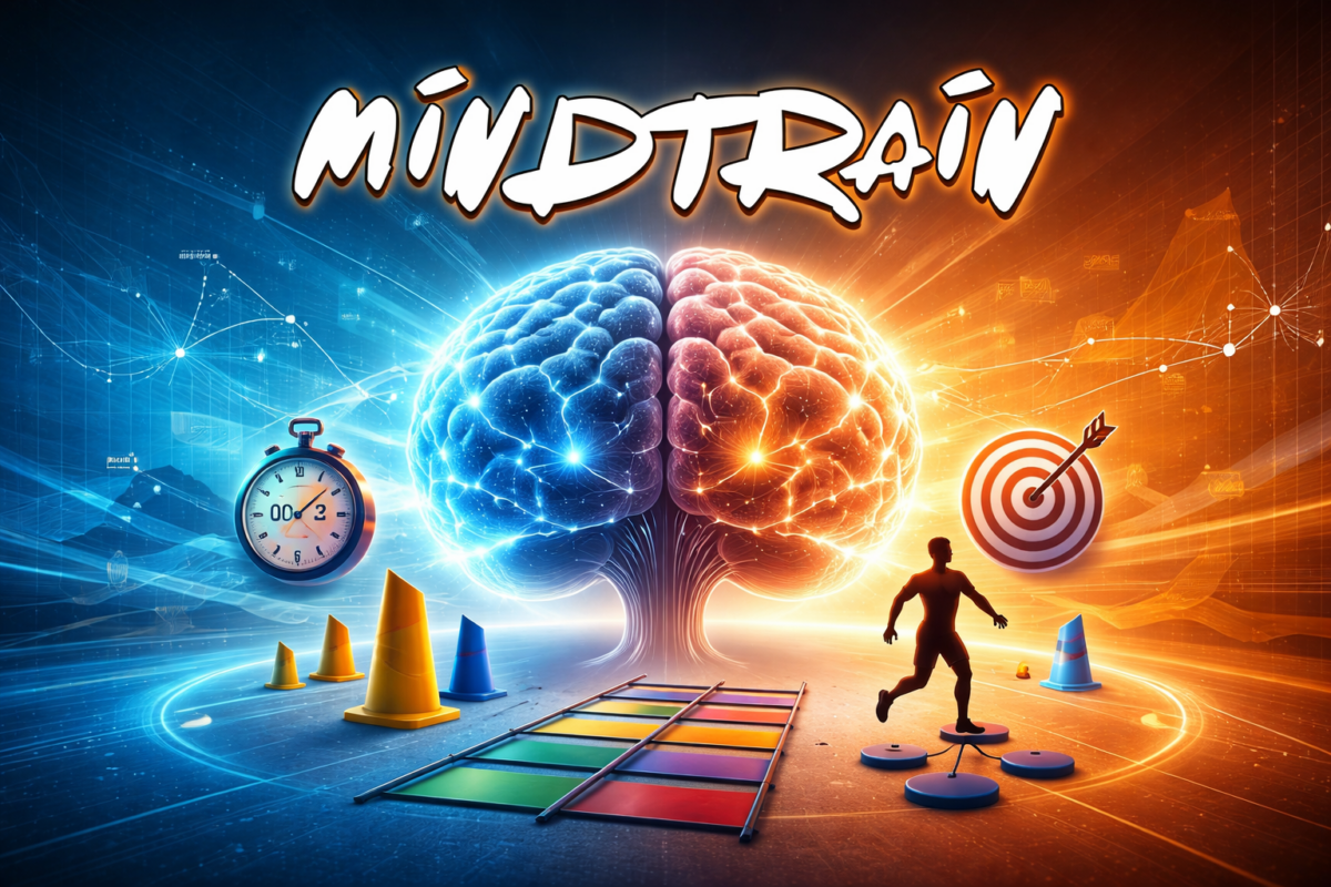 Illustration de l’entraînement cognitif par le mouvement avec la méthode Mindtrain issue de la recherche scientifique en neurosciences et sciences du sport